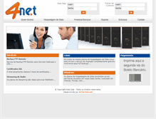 Tablet Screenshot of dnt.com.br