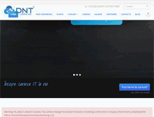 Tablet Screenshot of dnt.md