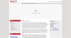 Desktop Screenshot of dnt.bg